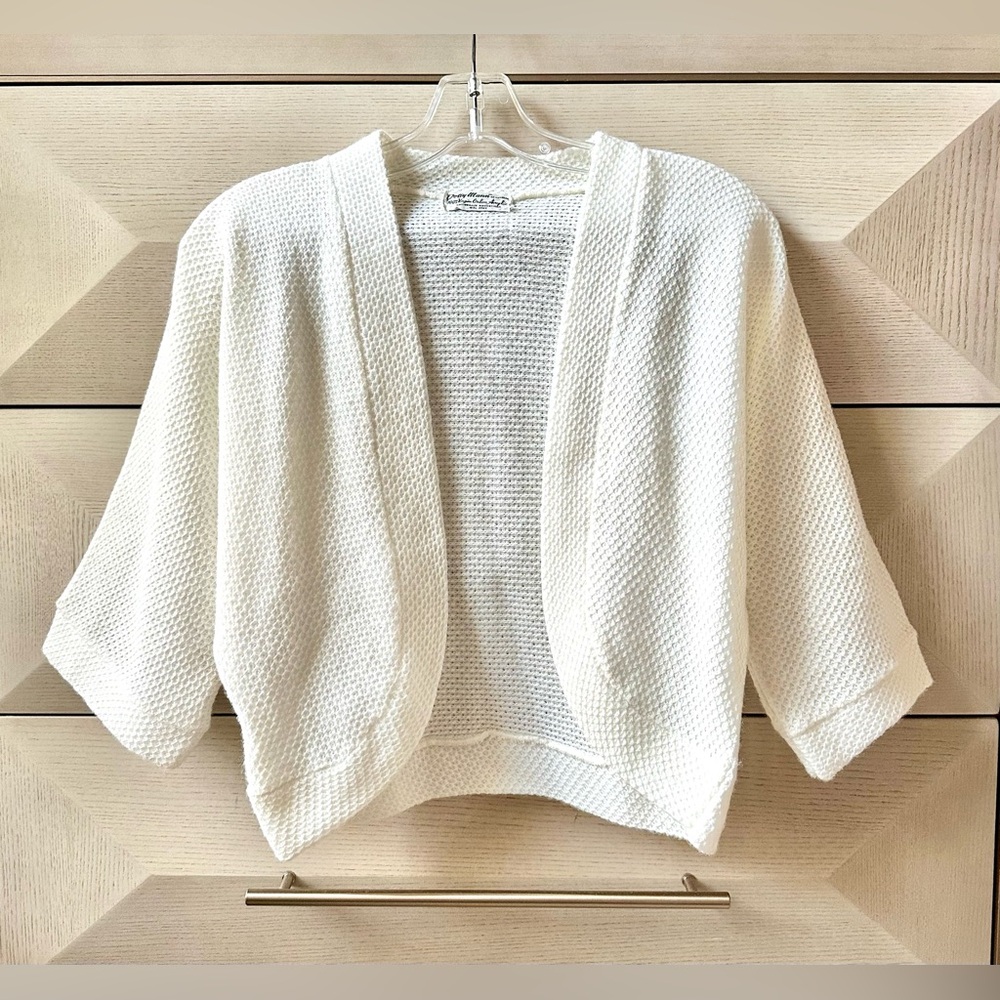 DOTTY MANN DI CLEVELAND WOMEN’S CROPPED CARDIGAN  - SIZE L